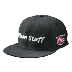 Wilson Staff Golf Flat Brim Tour Caps - Assorted Colors -Golf Sports Shop Flat Brim Black 1