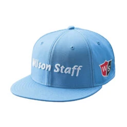 Wilson Staff Golf Flat Brim Tour Caps - Assorted Colors -Golf Sports Shop Flat Brim Blue 1