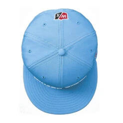 Wilson Staff Golf Flat Brim Tour Caps - Assorted Colors -Golf Sports Shop Flat Brim Blue 3