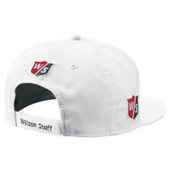 Wilson Staff Golf Flat Brim Tour Caps - Assorted Colors -Golf Sports Shop Flat Brim White 2
