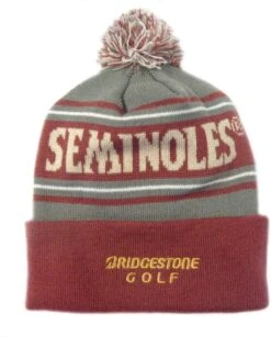 Bridgestone Golf NCAA Beanies Caps -Golf Sports Shop Florida State Seminoles 2