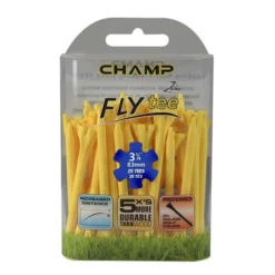 Champ Fly Tees 3.25" Plastic Golf Tees -Golf Sports Shop Flytee 314 25 YellowPlain 92542 600px 1800x1800 52014627 c881 4b7d b8fd 1f931895c04d