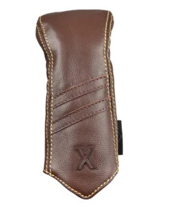 Sun Mountain Golf Leather Head Covers 23 Sun Mountain Golf Leather Head Covers -Golf Sports Shop G823731Brown KhakiStripeX