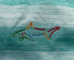 Greg Norman Play Dry Golf Polo -Golf Sports Shop GNPoloAqua3