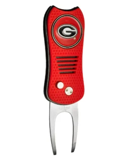 Team Golf Retractable Switchblade Switchfix Divot Tool Ball Marker - NCAA -Golf Sports Shop Georgia Bulldogs Switchfix 44448 115