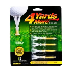 4 Yards More Golf Tees -Golf Sports Shop Greenkeepers 4 Yards More Yellow 4fa6c588 890c 4f2d 84b0 dbbea5962dbb