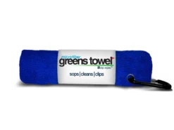 Clip Wipes Microfiber Golf Greens Towel -Golf Sports Shop Greens Towels Royal Blue