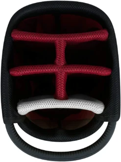 NCAA Collegiate The Gridiron III Team Effort Stand Bag -Golf Sports Shop Gridiron III Stand Bag Arkansas Razorbacks 3