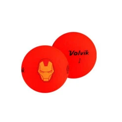 Volvik Marvel Avengers 5 Golf Balls Character Pack -Golf Sports Shop IronManBall