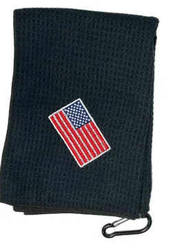 Joseph Elliott USA Embroidered Flag 18" X 18" Micro Fiber Towels -Golf Sports Shop JE16 1fda6e9e 4ec4 4e30 b059 3d1a4a40aa4f