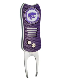Team Golf Retractable Switchblade Switchfix Divot Tool Ball Marker - NCAA -Golf Sports Shop KansasState Wildcats Switchfix 44448 123