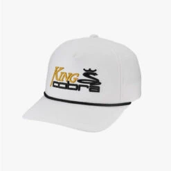 King Cobra Rope Snapback Golf Hat -Golf Sports Shop KingCobraRopeSnapback White 0