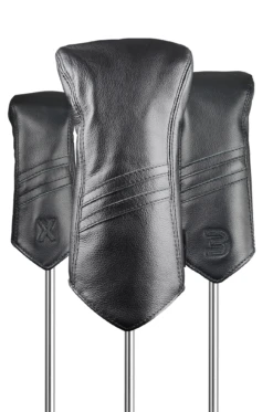 Sun Mountain Golf Leather Head Covers 36 Sun Mountain Golf Leather Head Covers -Golf Sports Shop LeatherHeadcoversBlack Stripe
