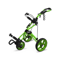 Clicgear Golf 3-Wheel Rovic Junior Push Cart Model RV3J 19 Clicgear Golf 3-Wheel Rovic Junior Push Cart Model RV3J -Golf Sports Shop Lime