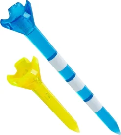 Maxfli Performance Series Low Resistance Translucent Golf Tees - 50 Pack -Golf Sports Shop MaxfliPerformanceSeriesLowResistanceTranslucentTees