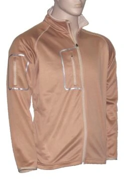 The Weather Company TWC Men's Poly-Flex Full Zip Jacket 5 The Weather Company TWC Men's Poly-Flex Full Zip Jacket -Golf Sports Shop Men s PolyFlex Jacket Iced Coffee Cream scaled