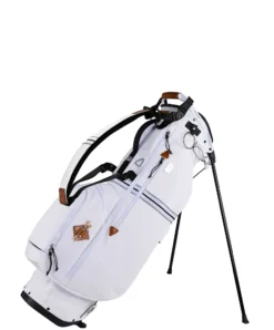 Sun Mountain 2023 Sonnenalp Mid-Stripe Single Strap Stand Bag -Golf Sports Shop MidStripe N230208 white