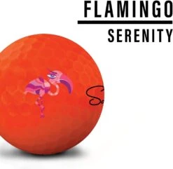 Saintnine Misty Premium Matte Golf Balls -Golf Sports Shop MistyMatteOrange1