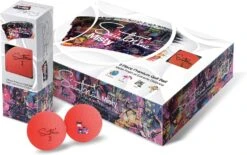 Saintnine Misty Premium Matte Golf Balls -Golf Sports Shop MistyMatteRed0