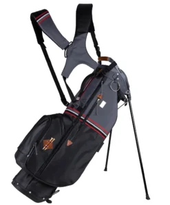Sun Mountain 2023 Sonnenalp Mid-Stripe Dual Strap Stand Bag -Golf Sports Shop N230129 black gunmetal red