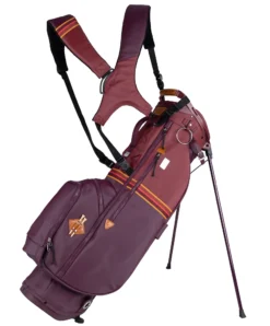 Sun Mountain 2023 Sonnenalp Mid-Stripe Dual Strap Stand Bag -Golf Sports Shop N230130 port brick gold