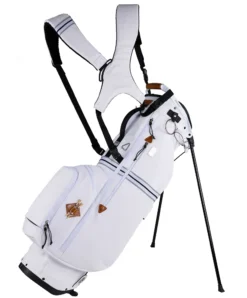 Sun Mountain 2023 Sonnenalp Mid-Stripe Dual Strap Stand Bag -Golf Sports Shop N230133 white