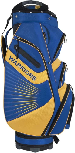 NBA The Bucket II Team Effort Cart Bag -Golf Sports Shop NBA Cart Bag Warrriors 2