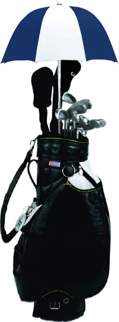 Rain Caddy Golf Bag Umbrella -Golf Sports Shop NavyWhite0