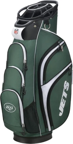 WIlson NFL Licensed Xtra Golf Cart Bags (Previous Model) -Golf Sports Shop NewYorkJetsCartBag