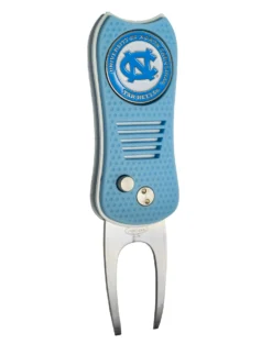 Team Golf Retractable Switchblade Switchfix Divot Tool Ball Marker - NCAA -Golf Sports Shop NorthCarolina TarHeels Switchfix 44448 138