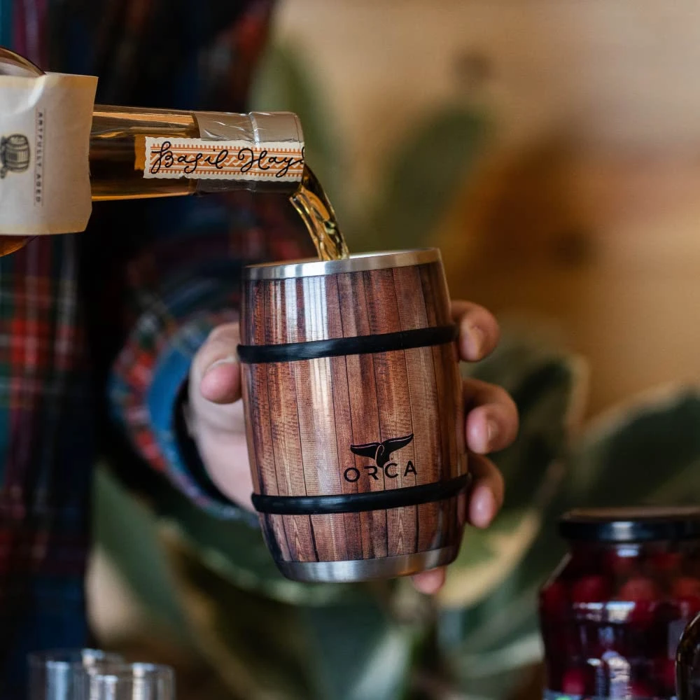 Orca 12oz Oak Wood Grain Barrel 5 Orca 12oz Oak Wood Grain Barrel - Image 5