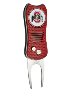 Team Golf Retractable Switchblade Switchfix Divot Tool Ball Marker - NCAA -Golf Sports Shop OhioState Buckeyes Switchfix 44448 142