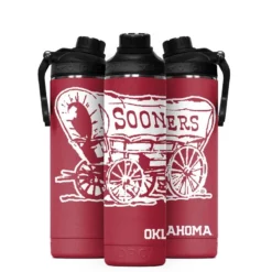 Orca NCAA Mascot 22 Ounce Hydra Hot Cold Bottle -Golf Sports Shop Oklahoma H22MSUOK Hydra22 Mascot Crimson Trio 800x f10a5bf9 908b 41e4 ba03 9e0b7258e897