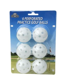 OnCourse Golf Perforated Practice Golf Balls -Golf Sports Shop OnCourse Perferated Golf Balls 13011