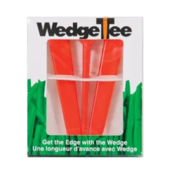 Wedge Tees Golf Tee, Divot Repair & Groove Cleaner Combo -Golf Sports Shop Orange Pack