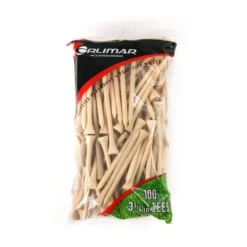 Orlimar 3.25" Golf Tees -Golf Sports Shop OrlimarTees 3.25 100 NaturalWood