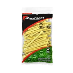 Orlimar 3.25" Golf Tees -Golf Sports Shop OrlimarTees 3.25 75 NaturalWood