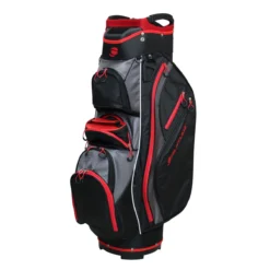 Orlimar Golf CRX Cart Bag With Removable Cooler -Golf Sports Shop Orlimar CRX Cooler Bag Black Red 0