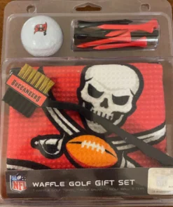 WinCraft NFL Waffle Golf Gift Set -Golf Sports Shop PackagingHERO