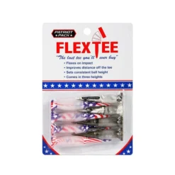 FlexTee Flexible Golf Tees - 8 Pack - Multi Heights -Golf Sports Shop PatriotFlexTee8pack