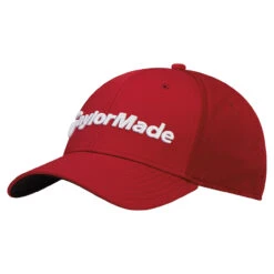 Taylormade Golf Performance Cage Fitted Caps -Golf Sports Shop PerformanceCageFittedCaps Red