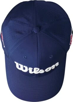 Wilson Performance Mesh Hat 31 Wilson Performance Mesh Hat -Golf Sports Shop PerformanceMesh 2023 Blue 3