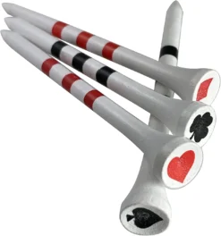 Pride Sports Novelty Golf Tees -Golf Sports Shop PrideSportsNoveltyTees PlayingCards1