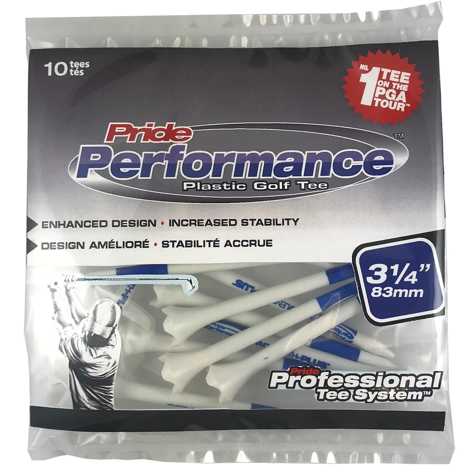 Pride Performance Plastic PTS Golf Tees 4 Pride Performance Plastic PTS Golf Tees - Image 4