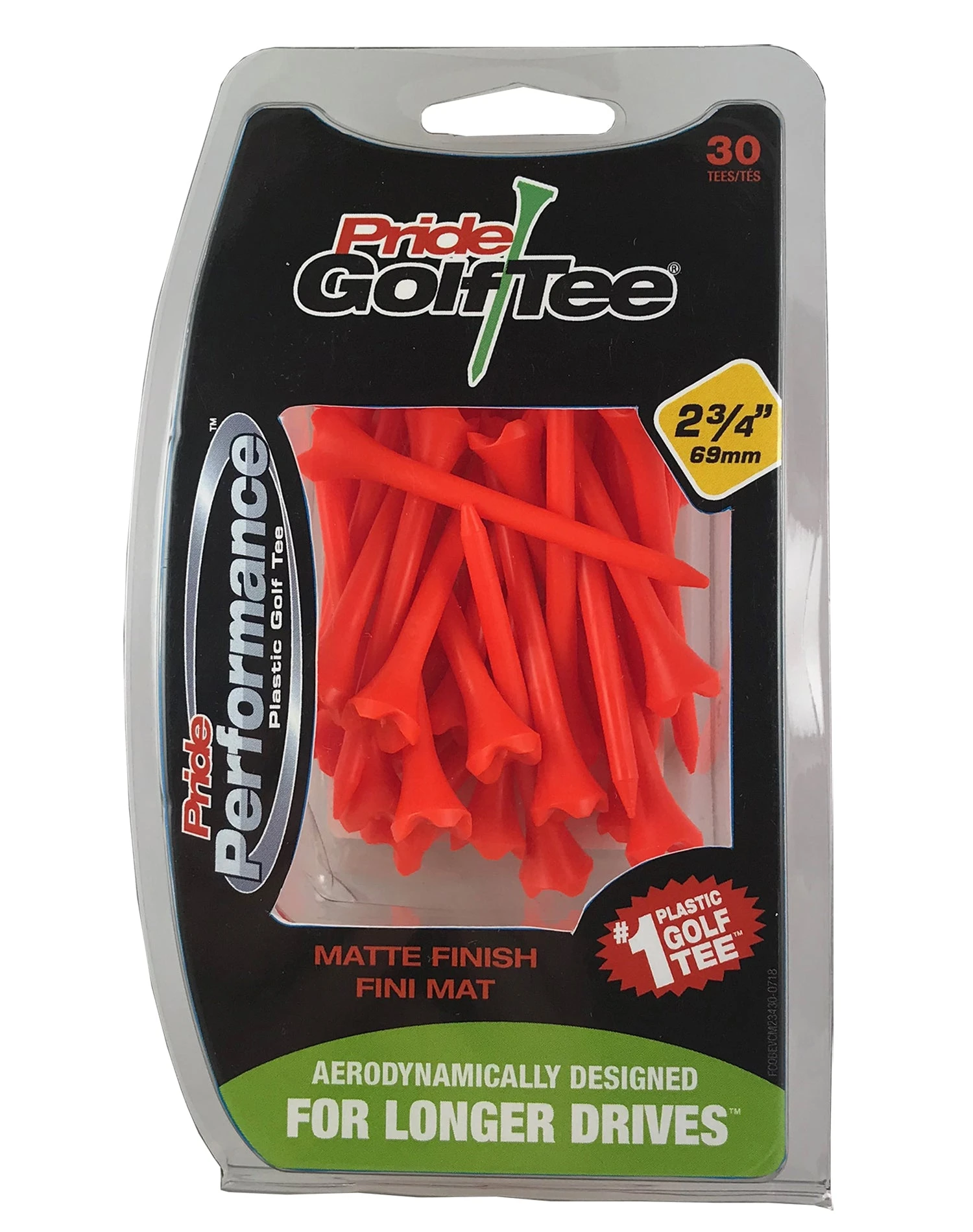 Pride Performance Matte Finish Golf Tees 4 Pride Performance Matte Finish Golf Tees - Image 4