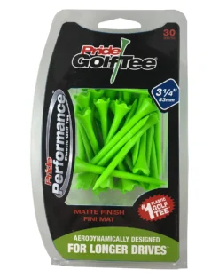 Pride Performance Matte Finish Golf Tees 15 Pride Performance Matte Finish Golf Tees -Golf Sports Shop Pride Performance Matte 314 Green 30ct 88002