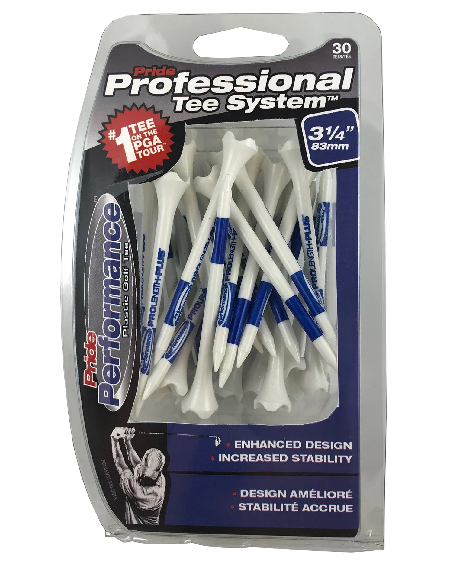 Pride Performance Plastic PTS Golf Tees 8 Pride Performance Plastic PTS Golf Tees - Image 8