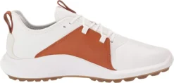 Puma Ignite Fasten8 Crafted Laced Golf Shoes -Golf Sports Shop PumaFasten8Crafted WhiteLeatherBrown5