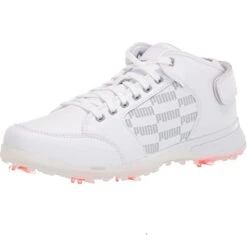 Cobra Puma ProAdapt Mid Golf Shoes -Golf Sports Shop PumaProadaptDeltaMid White0