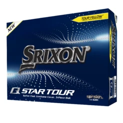 Srixon Q-Star Tour Series Golf Balls -Golf Sports Shop Q STARTour4Package TourYellow